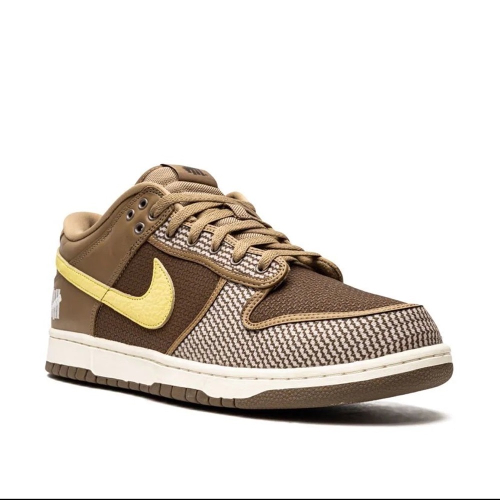 💛🤎NIKE SP SB DUNK Low x UNDEFEATED Canteen DUNK vs. AF1💛🤎 mens size 7.5